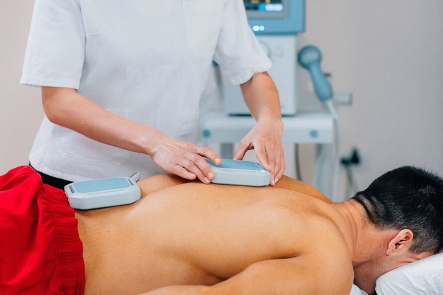 Ang pagtambal sa physiothereapeutic sa thoracic osteochondrosis